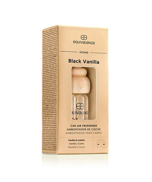 EZQ-058---Black-Vanilla Black Vanilla Car Air Freshener (Vanilla and Leather) - Image 1
