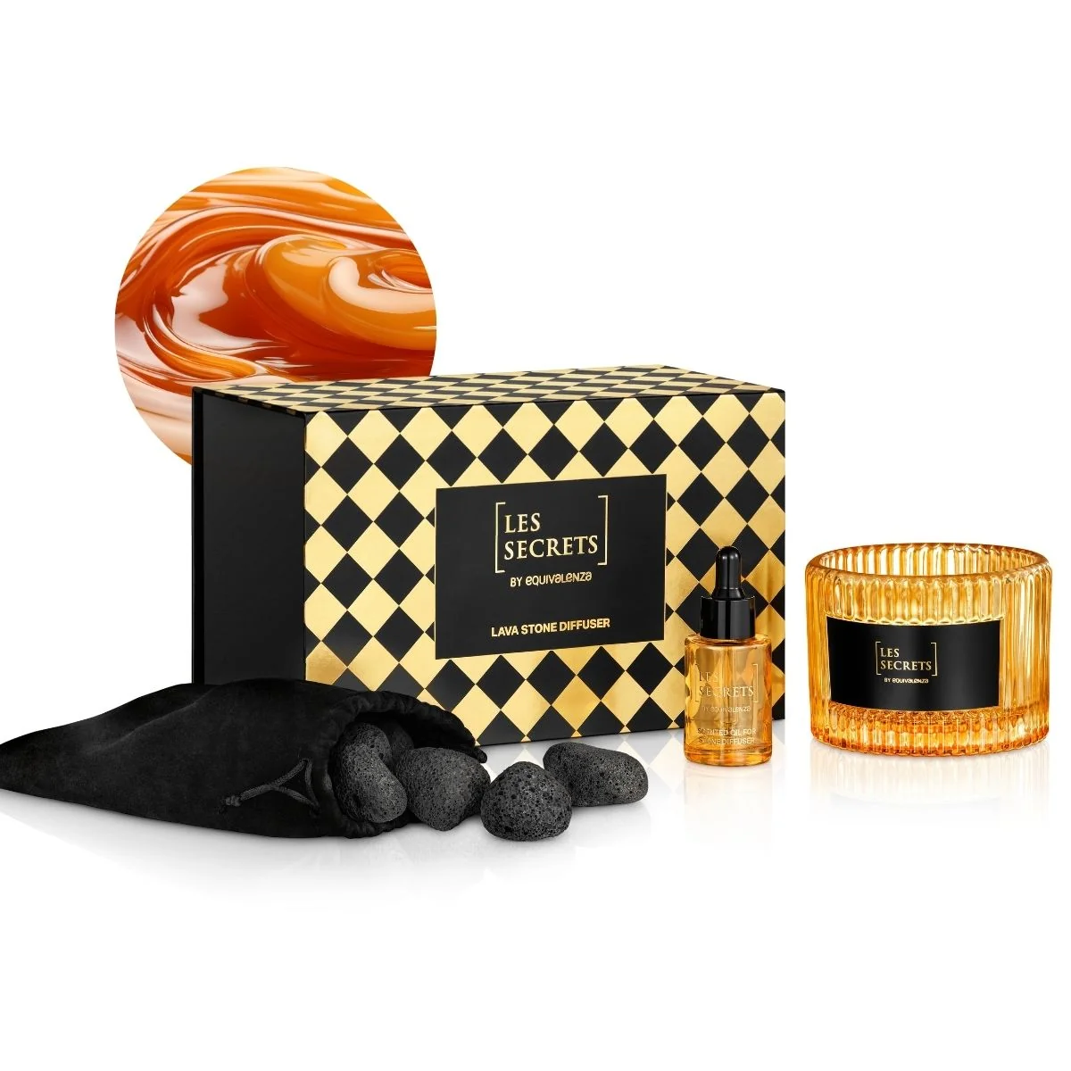 LAVA_CARAMEL Les Secrets Lava Stone Set 729 Caramel Sublime - Image 1